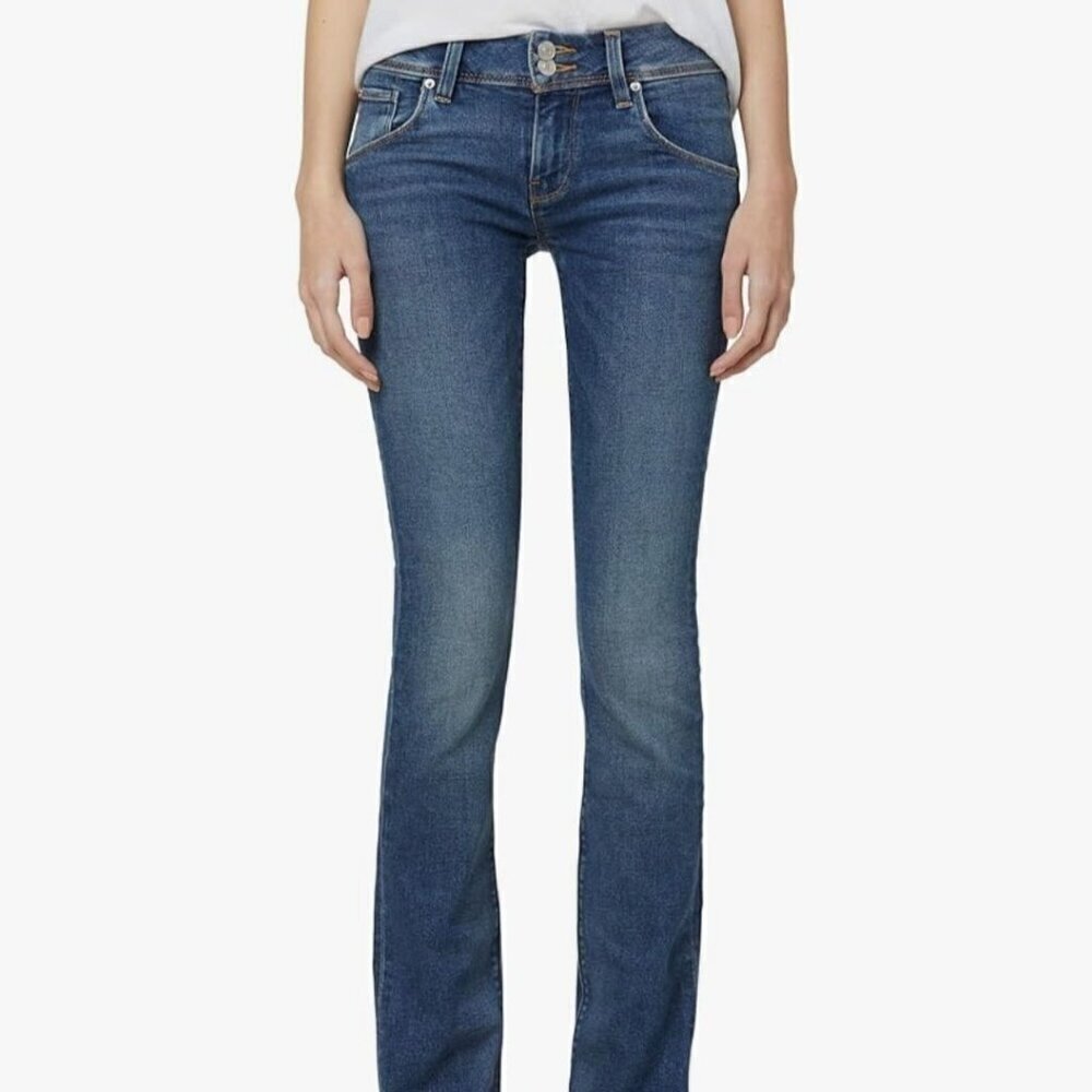 HUDSON Beth Mid Rise Baby Bootcut Jeans Color Gus Size 30